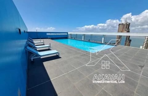 Arrenda-se luxuoso apartamento T3 mobilado no Comité Olímpico