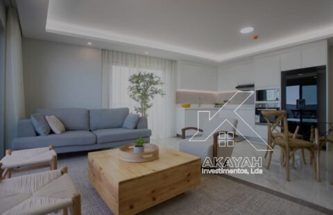 Arrenda-se Apartamento T1 mobilado no Condomínio Parkmoza