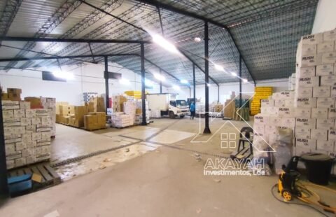 Arrenda-se Armazém de 500m² Próximo ao Maputo Fresh Market