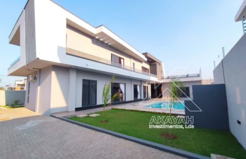 Arrenda-se Moradia T4 Luxuosa no Triunfo Novo – Nova por Estrear