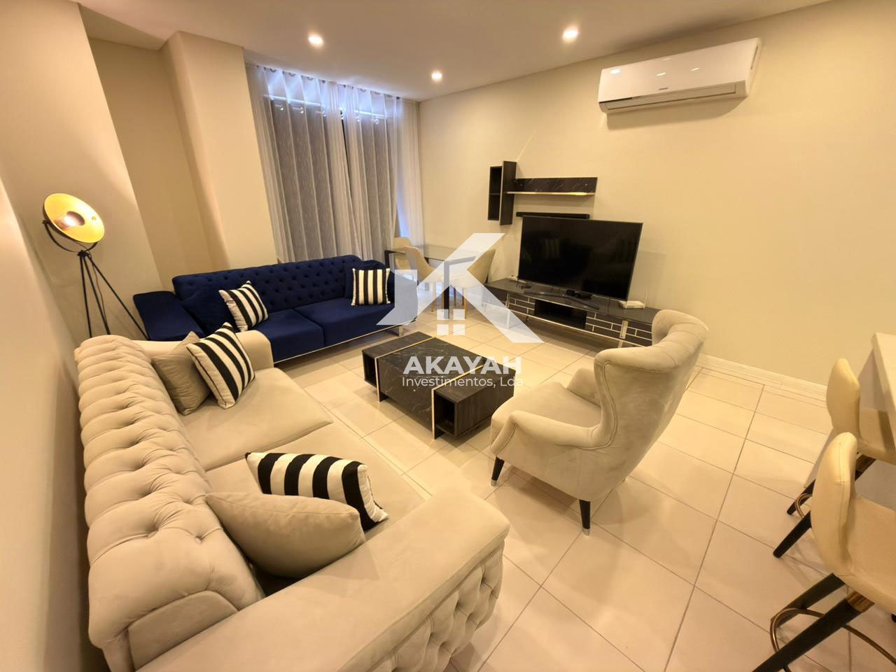 Apartamento T2 Mobilado no Condomínio Toprak