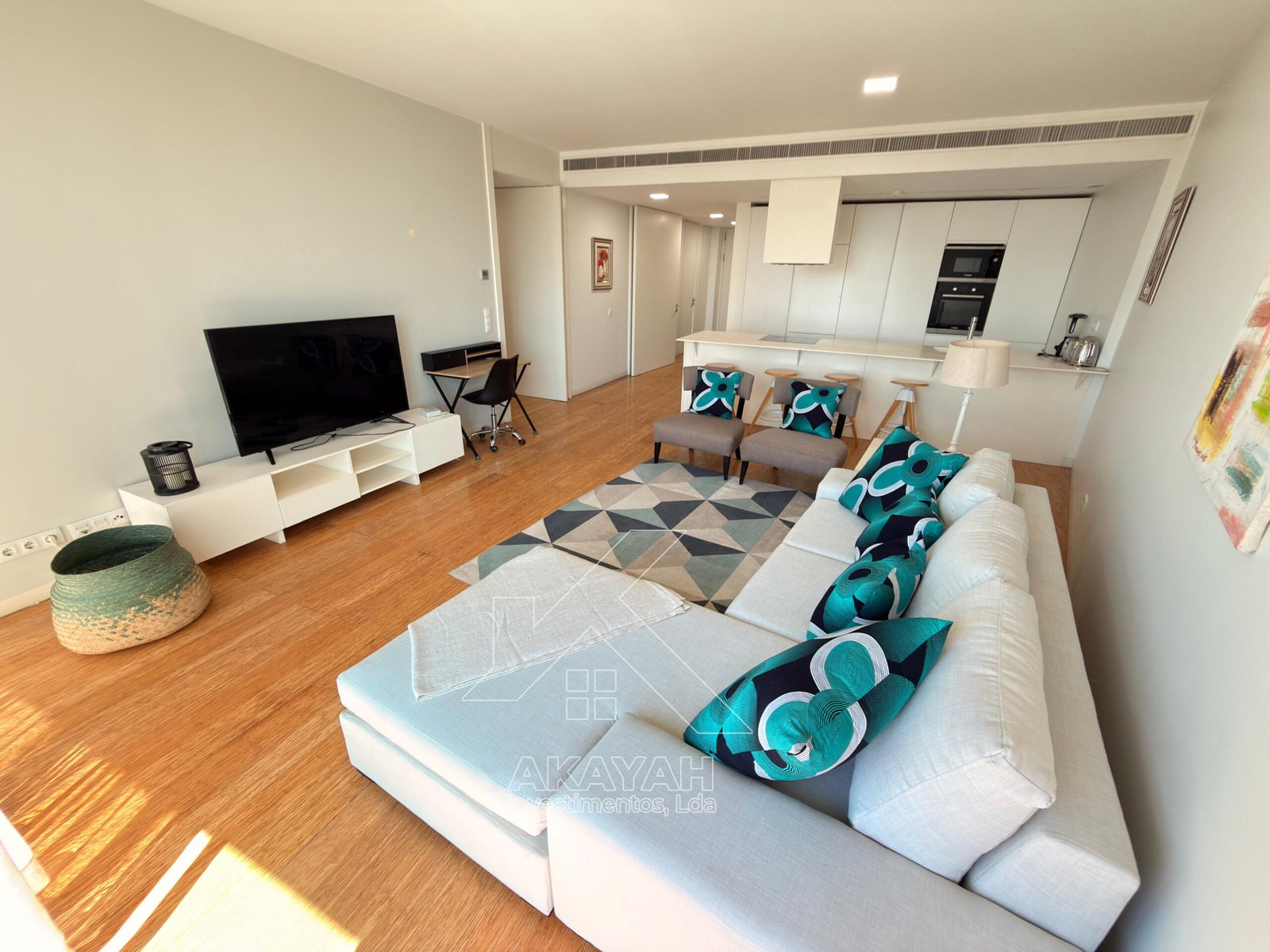 Apartamento T1 mobilado no Condomínio Platinum