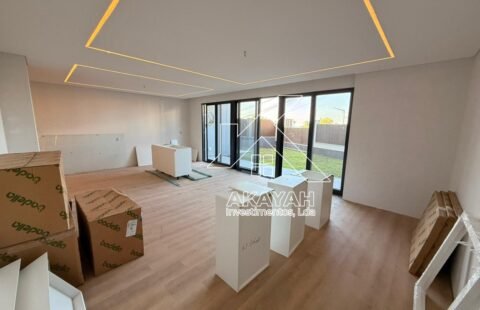Apartamento T3 no rés-do-chão com quintal privado